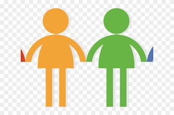 People Holding Hands Clipart - Soziales Miteinander