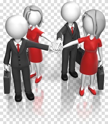 People holding hands illustration, PowerPoint animation Business , WORK transparent background PNG clipart