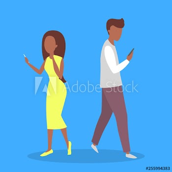 People holding mobile phone and chat in internet