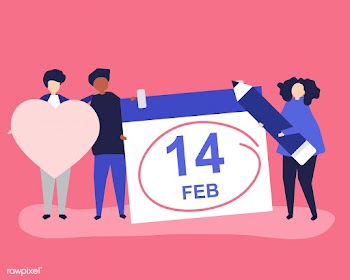 People holding Valentine's day concept ic.. | Free stock vector - 454822