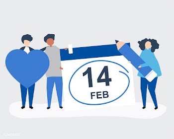 People holding Valentine's day concept ic.. | Free stock vector - 455100