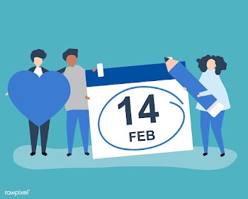 People holding Valentine's day concept ic.. | Free stock vector - 455192