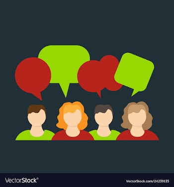 People icon set in trendy flat style isolated on vector image