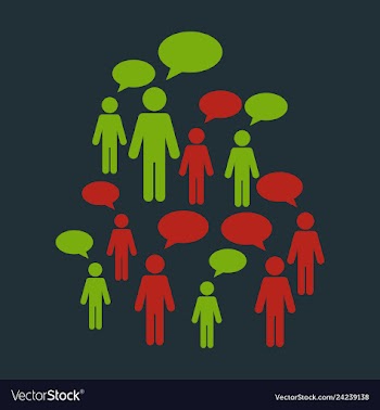 People icon set in trendy flat style isolated on vector image