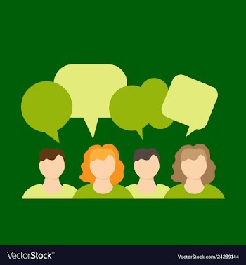 People icon set in trendy flat style isolated on vector image