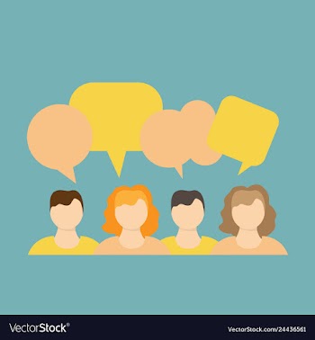 People icon set in trendy flat style isolated on vector image
