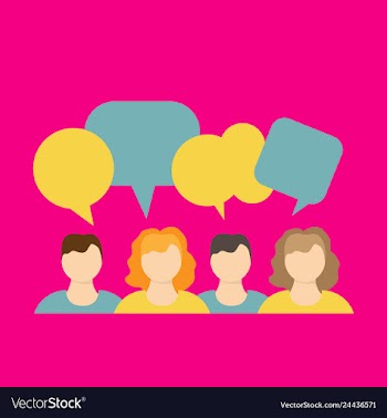 People icon set in trendy flat style isolated on vector image