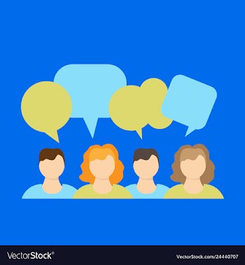 People icon set in trendy flat style isolated on vector image