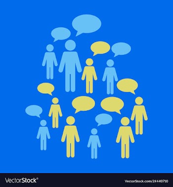 People icon set in trendy flat style isolated on vector image