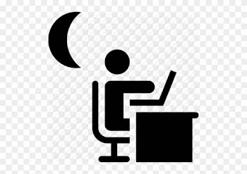 People Icon Work Group Team Stock Vector 719712805 - Late Night Work Icon