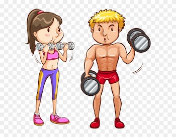 People, Illustration, Individual, Person, People - Gif Animé Homme Musclé