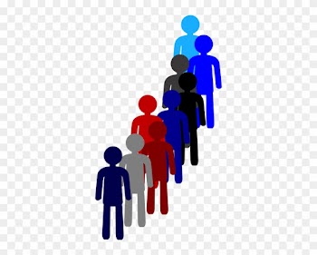 People In A Line Clip Art At Clker - People In Line Transparent