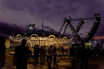 People in An Amusement Park