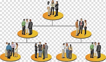 People in chart illustration, Cartoon Illustration, Business people transparent background PNG clipart
