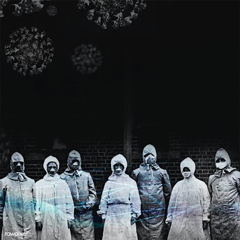 People in protective suits from the Spanish flu pandemic coronavirus c.. | Free  illustration - 2301309