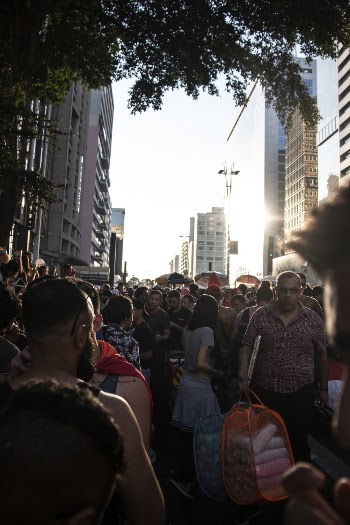 People in Street Parade