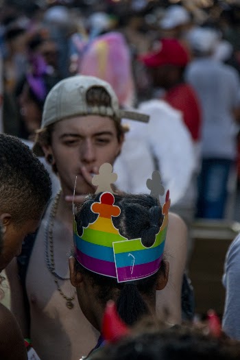 People in Street Parade