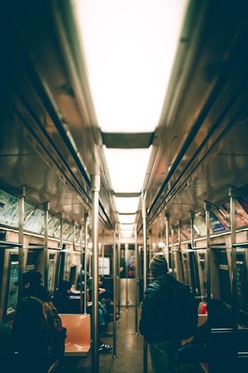 people in the train