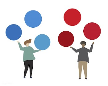 People juggling ideas concept illustration | Free stock vector - 450004