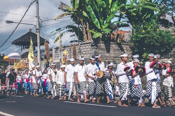 People Lining Up on the Streets
