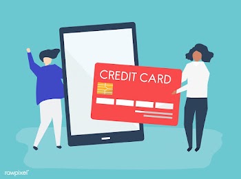 People making an online credit card transacti.. | Free stock vector - 455028