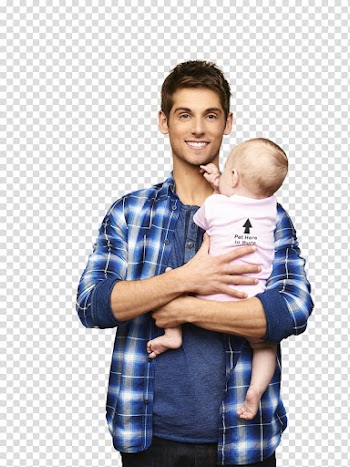 People, man carrying baby transparent background PNG clipart