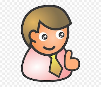 People, Man, Guy, Male, Person, Cartoon, Smiling, Smile - Smiling Person Clipart