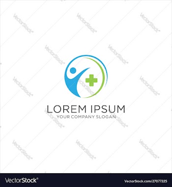 People medical health care logo icon design vector image