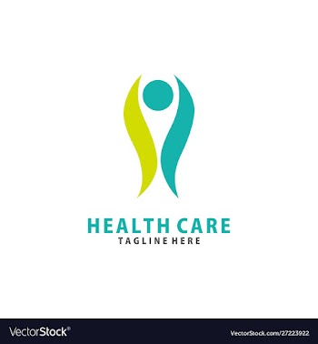 People medical logo icon design template element vector image