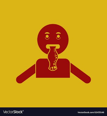 People nausea vector image