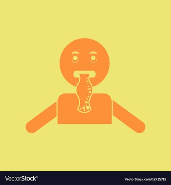 People nausea vector image