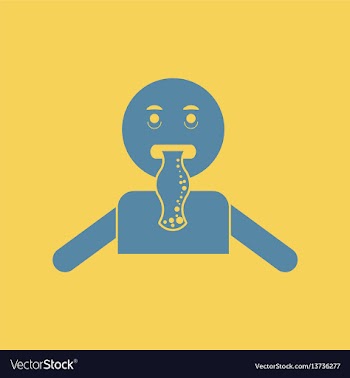 People nausea vector image