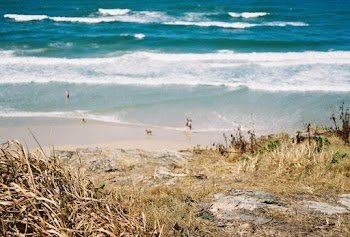 People on Seashore