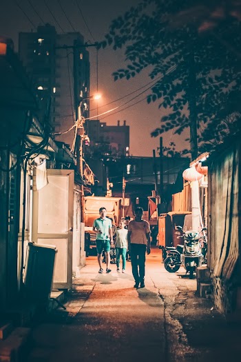 People on Street