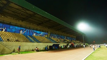 People on Track Field