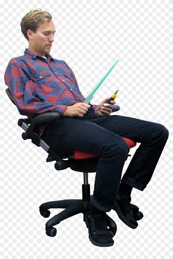 People - Person Sitting In Chair Transparent