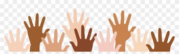 People Raising Hands Png
