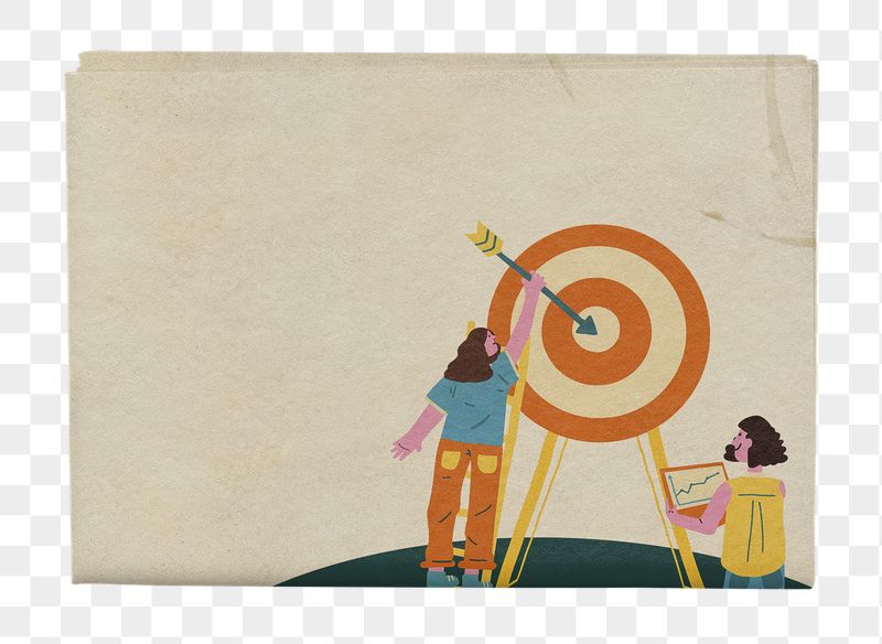 People reaching png target vintage | Free PNG - rawpixel