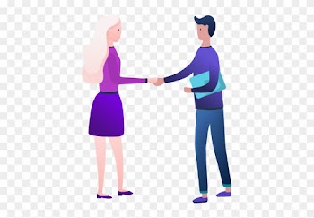 People Shaking Hands - Girl