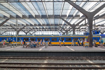 People Standing Near at Train Station