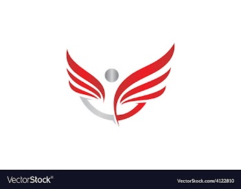  					People success wing fly logo vector&nbsp;image														