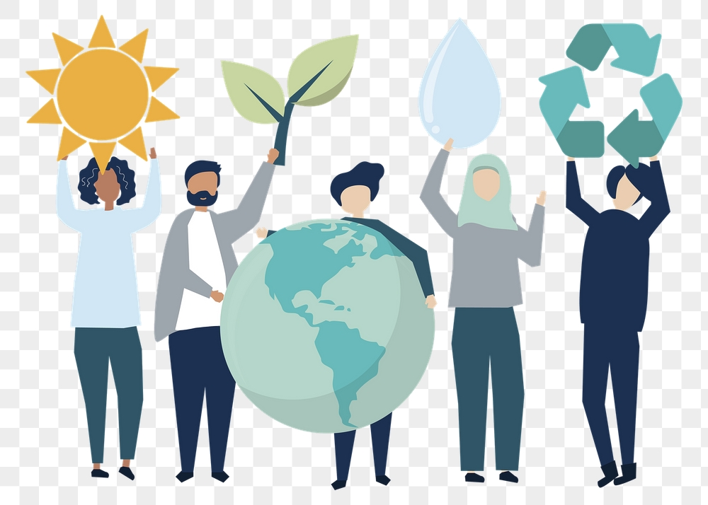People supporting renewable energy png | Free PNG - rawpixel