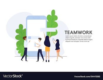 people talking and workingteamwork