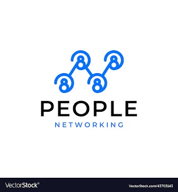 people teamwork unity network logo icon template