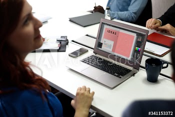 People using computer laptop