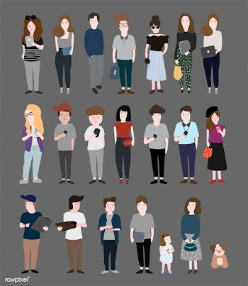People vector | Free stock vector - 23950