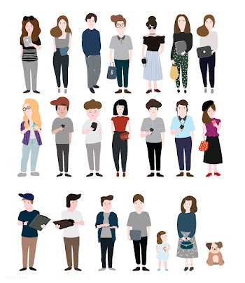 People vector | Free stock vector - 23954