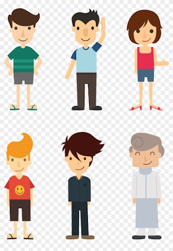 People Vector Png - People Illustration