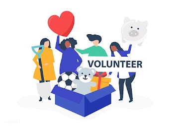 People volunteering and donating money and it.. | Free stock vector - 478289