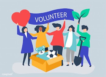 People volunteering and donating money and it.. | Free stock vector - 478306